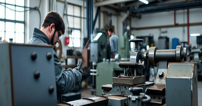 Adequação NR12 em Torno Mecânico