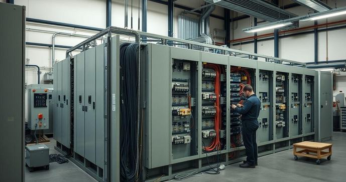 Montagem de painéis elétricos industriais: guia completo para otimização e segurança