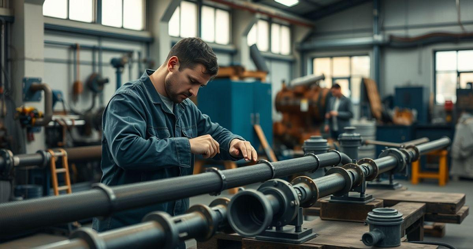 Montagem de tubulação: Guia completo para instalação eficiente e segura