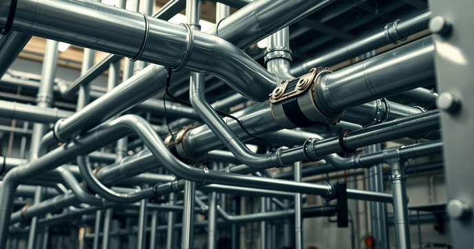 Montagem de tubulação industrial: guia completo para otimização e eficiência