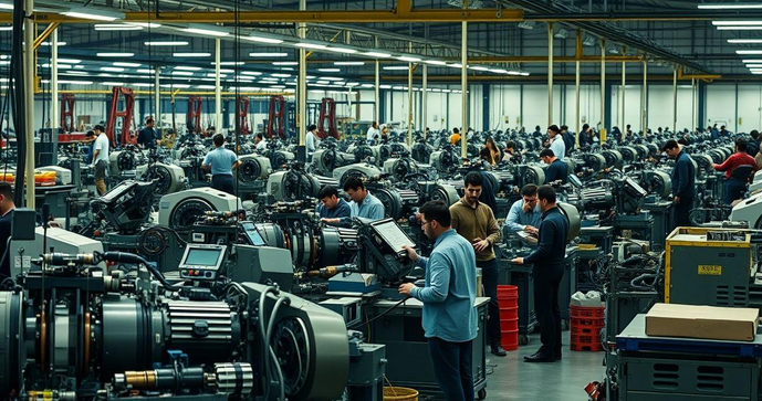 Mudança industrial transforma o cenário econômico e tecnológico global