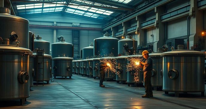 Caldeiraria Industrial: Soluções e Aplicações