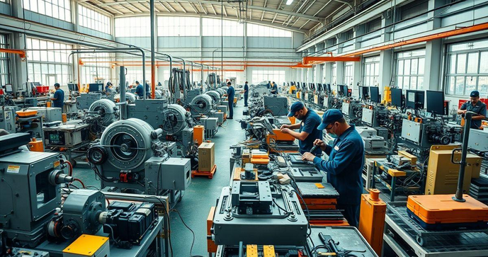 Montagem de Equipamentos Industriais Eficiente