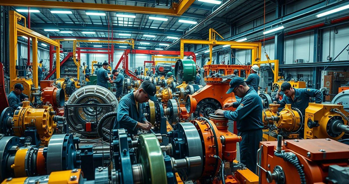 Montagem de Instalações Industriais Eficiente