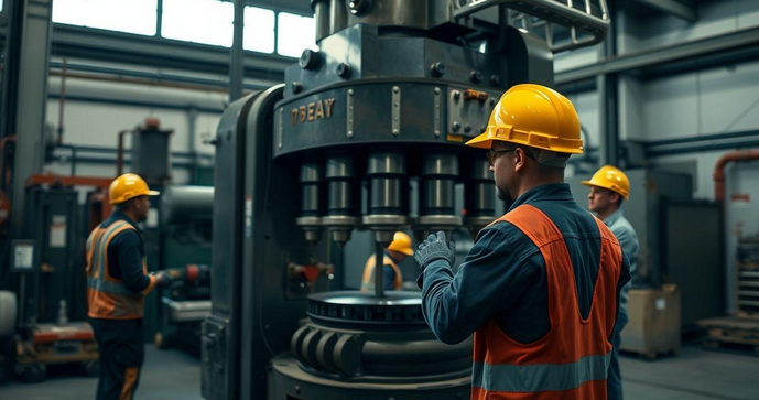 Adequação NR12 prensa hidráulica: conformidade e segurança