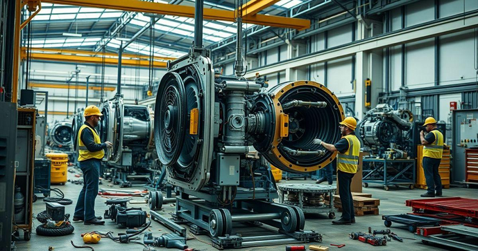 Montagem de equipamentos industriais: processos e segurança