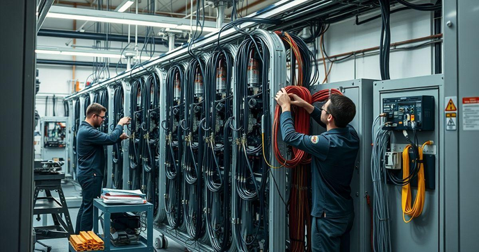 Montagem elétrica industrial: Guia completo para otimizar sua instalação elétrica