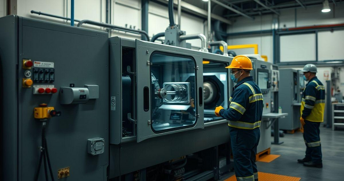 Adequação NR12 esmeril: segurança em conformidade com a norma