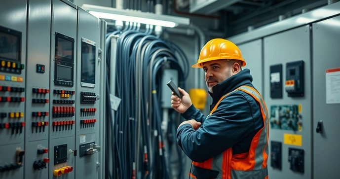 Manutenção elétrica industrial e suas melhores práticas