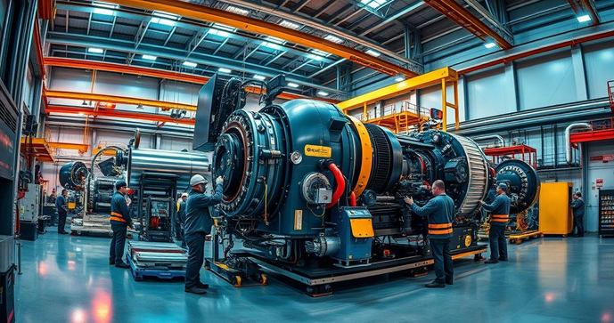 Montagem de Instalações Industriais: Transformando Ideias em Realidade Eficiente