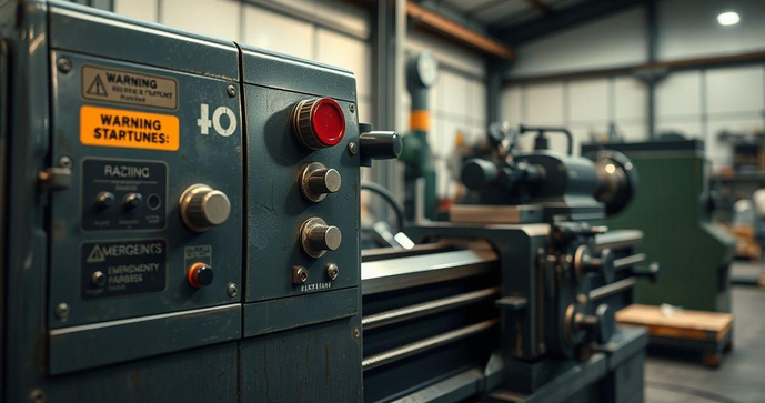 Transforme seu Torno Mecânico: Descubra a Adequação NR12 e Evite Multas!