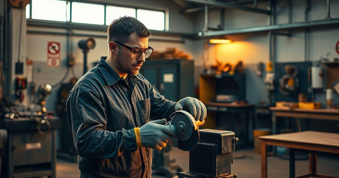 Transforme sua Segurança: Adequação NR12 para Esmeril em Foco